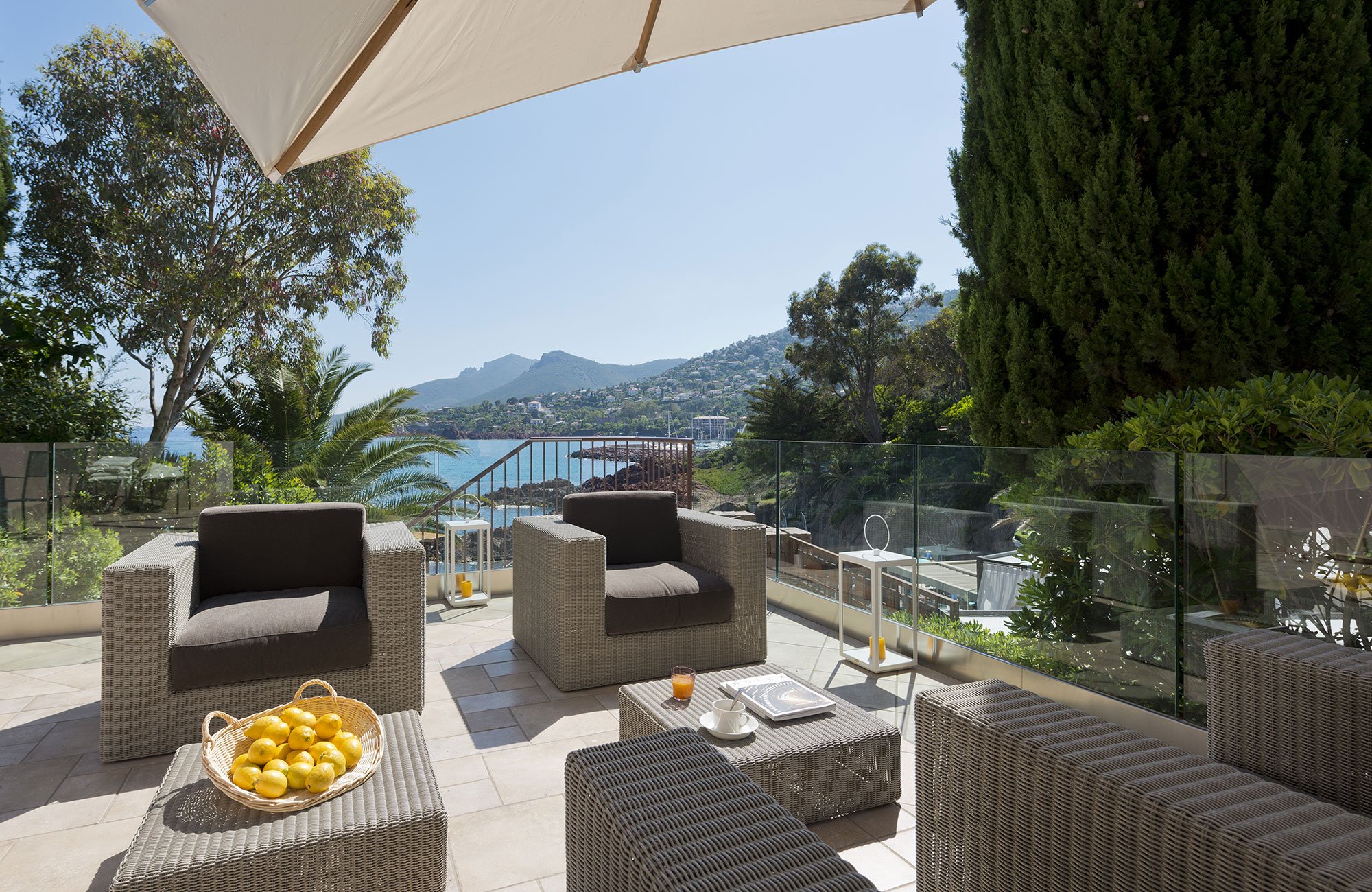 Miramar Beach Hotel & Spa - Villa Azur - Terrasse